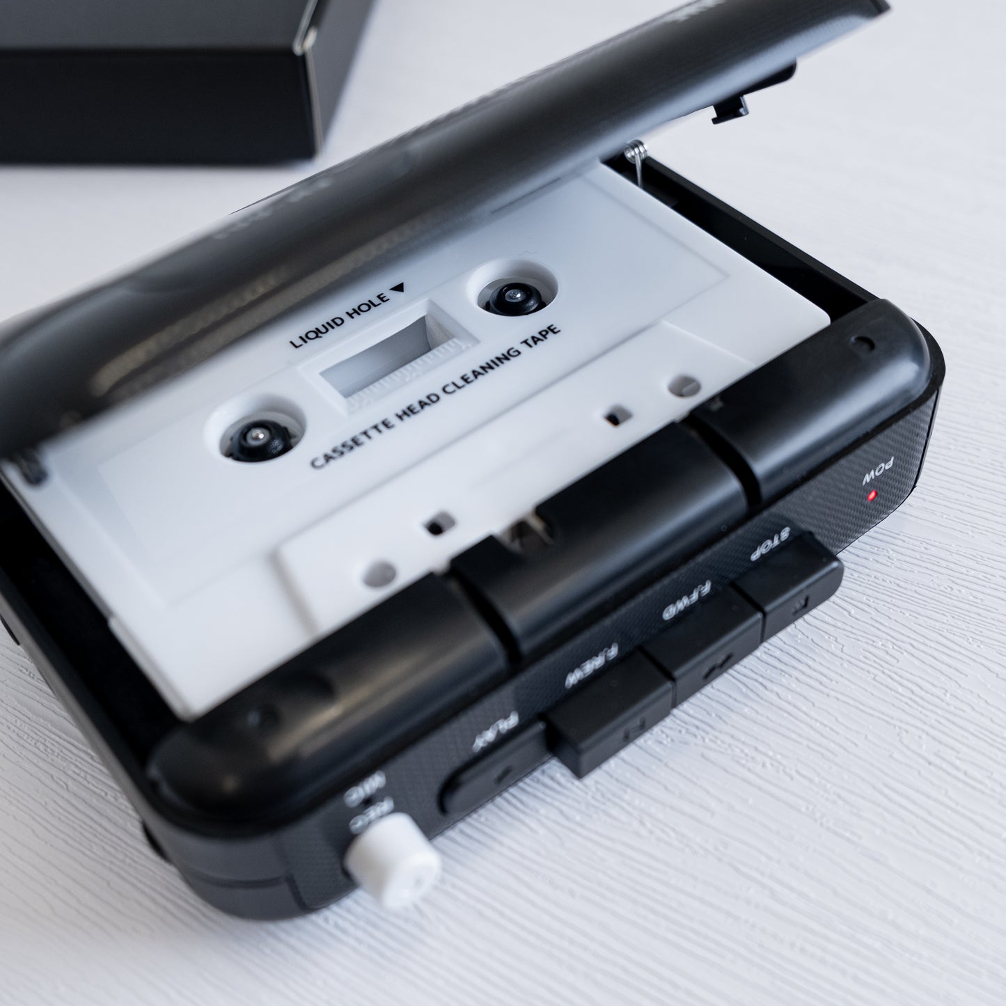 卡式機 錄音機 零件清洗 【磁頭清潔帶】 附 專用清潔液 x2 |【Audio Cassette Head Cleaner】 with 2 Cleaning Fluids