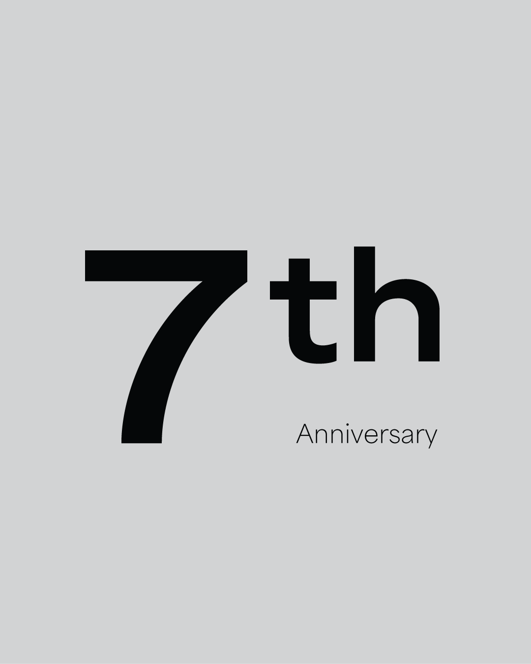 7th Anniversary Sale