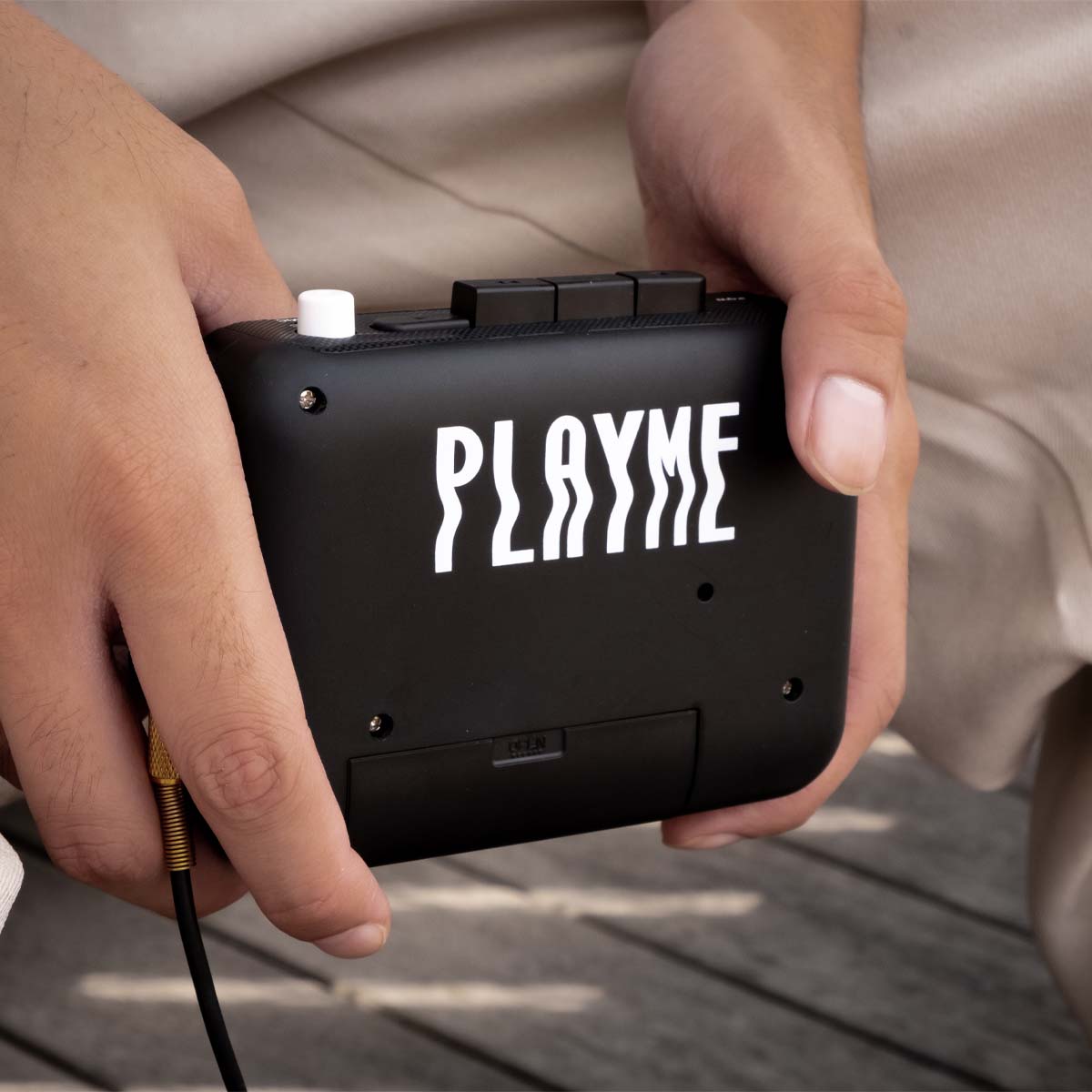 PLAYME Cassette Player + Cleaning Kit Bundle