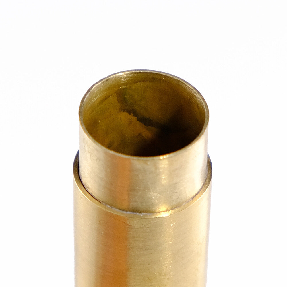 Portable Brass Incense Case & Stand (L, 15cm Height)