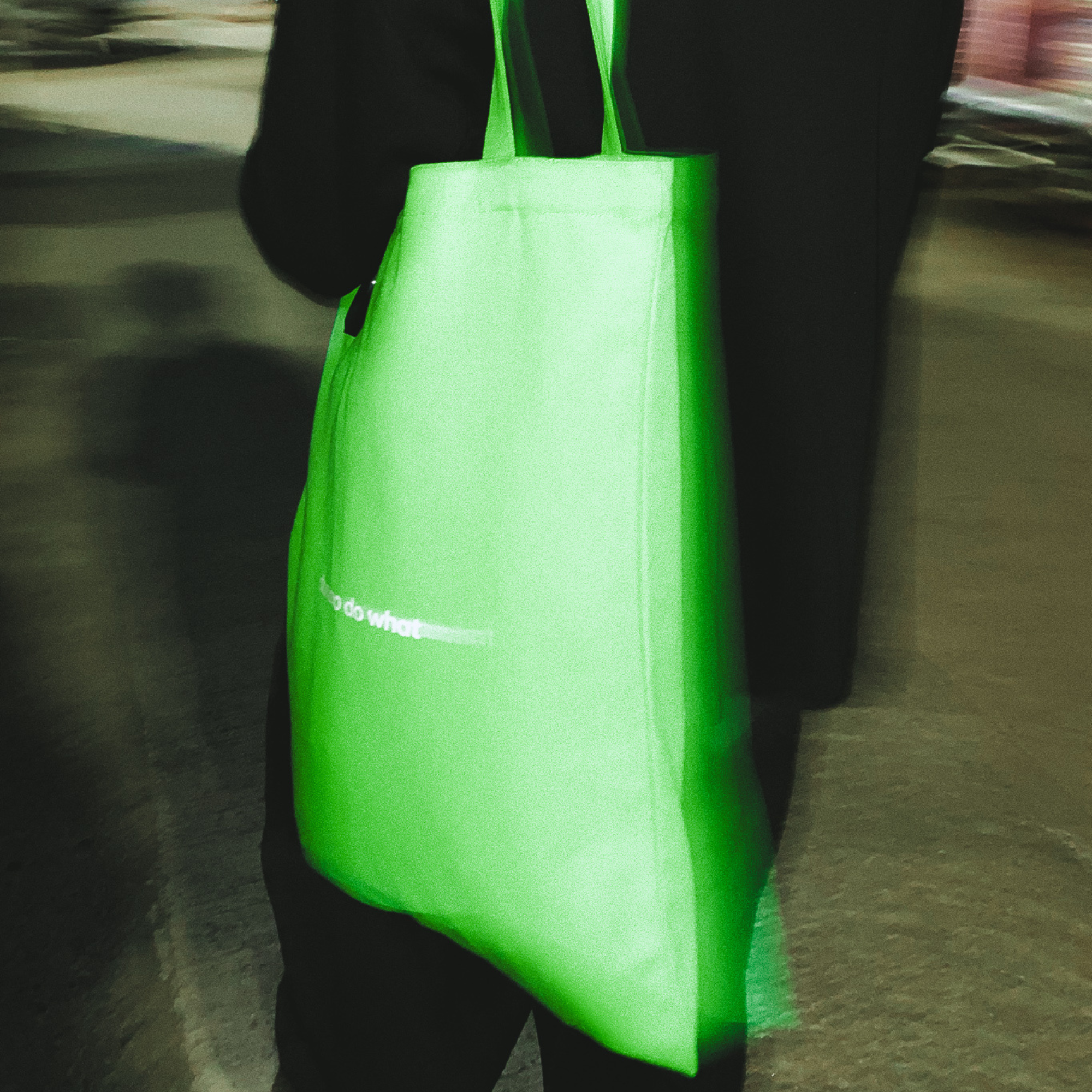 DUNNO DO WHAT Oversized Tote Bag
