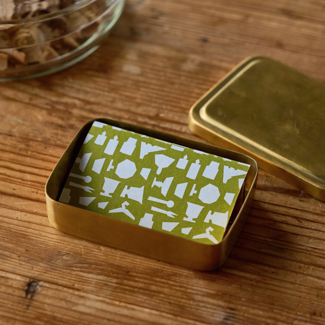 Multiuse Brass Incense / Palo Santo Case (L)