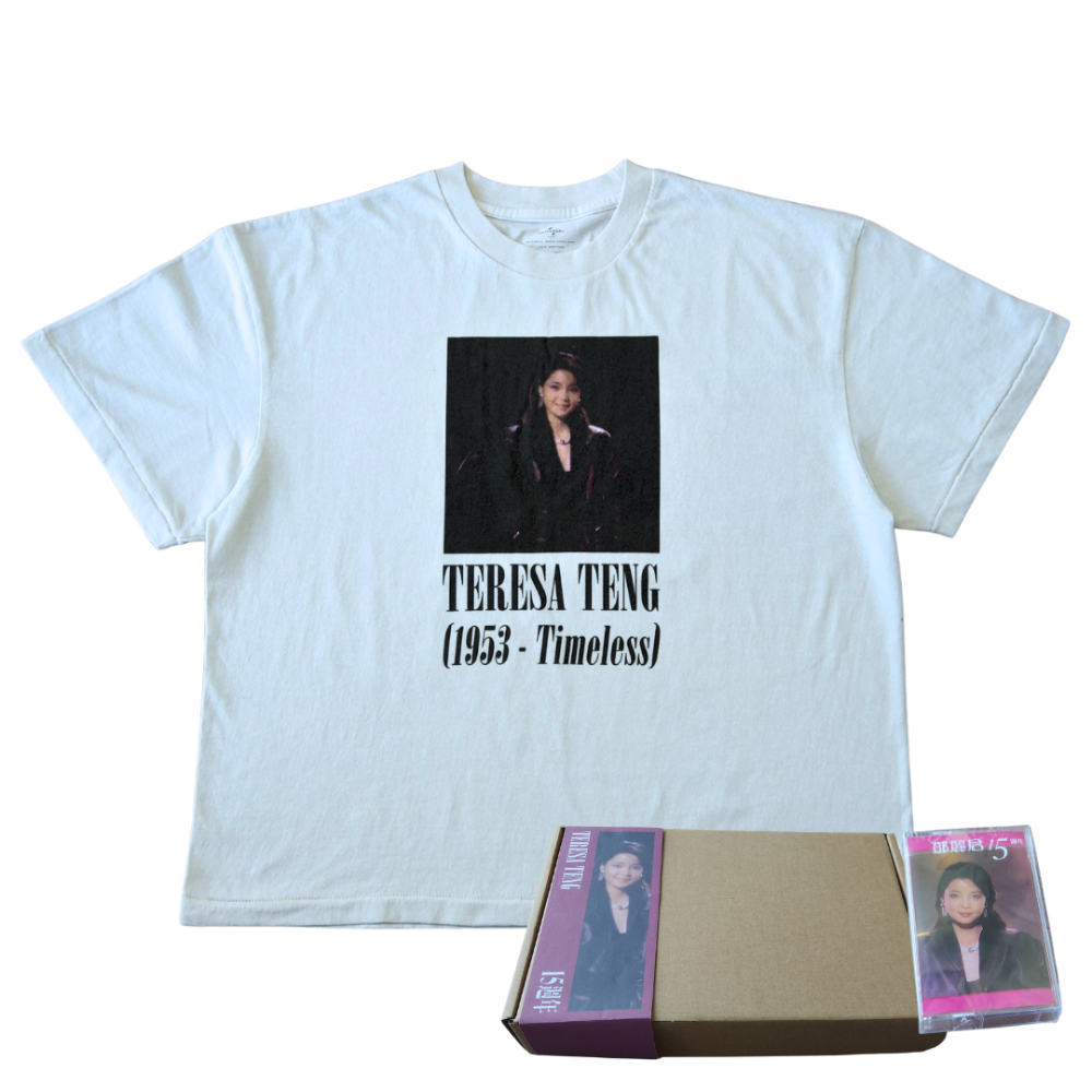 鄧麗君《15週年》Cassette Tape + T-shirt Box Set