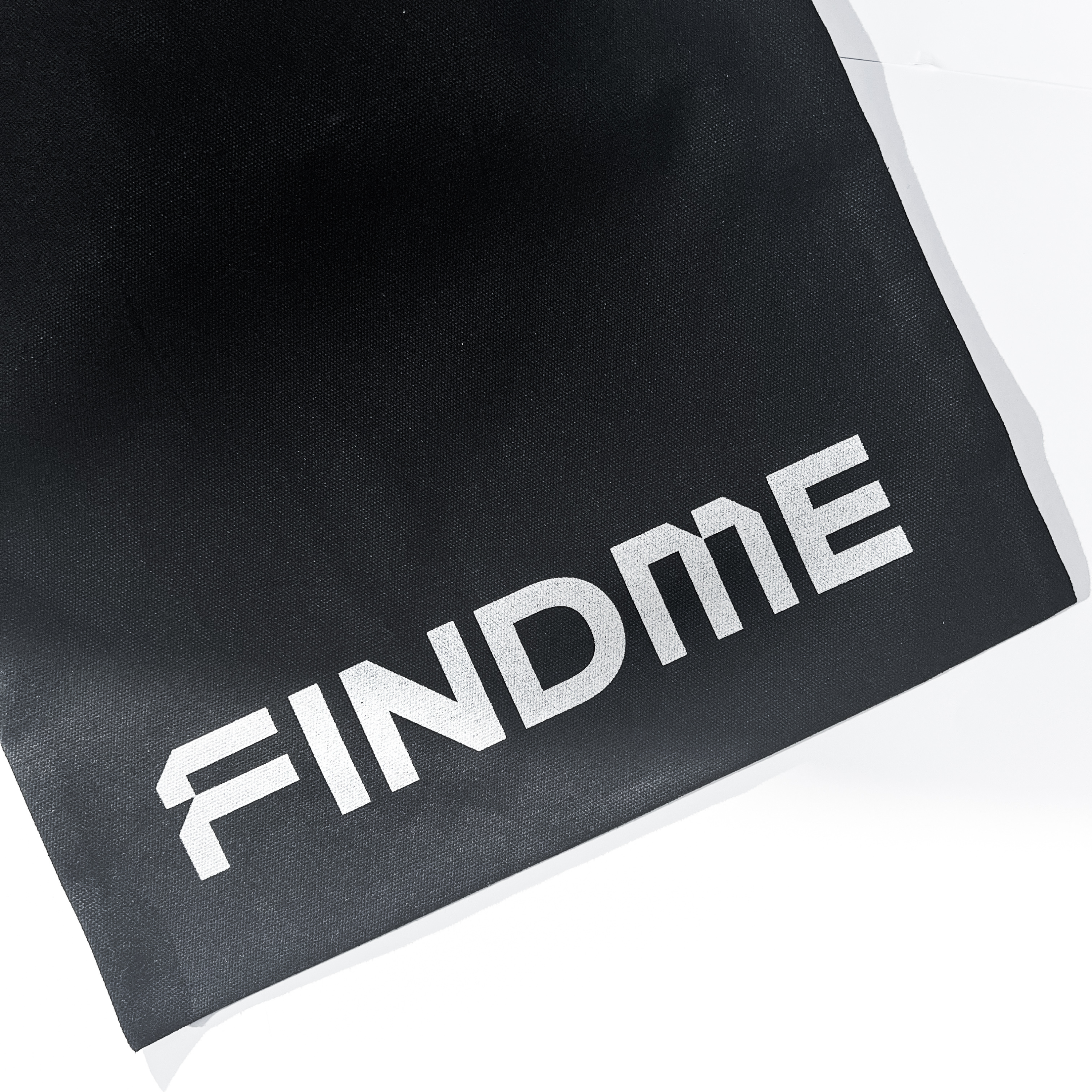 FINDME Silver Logo Tote Bag