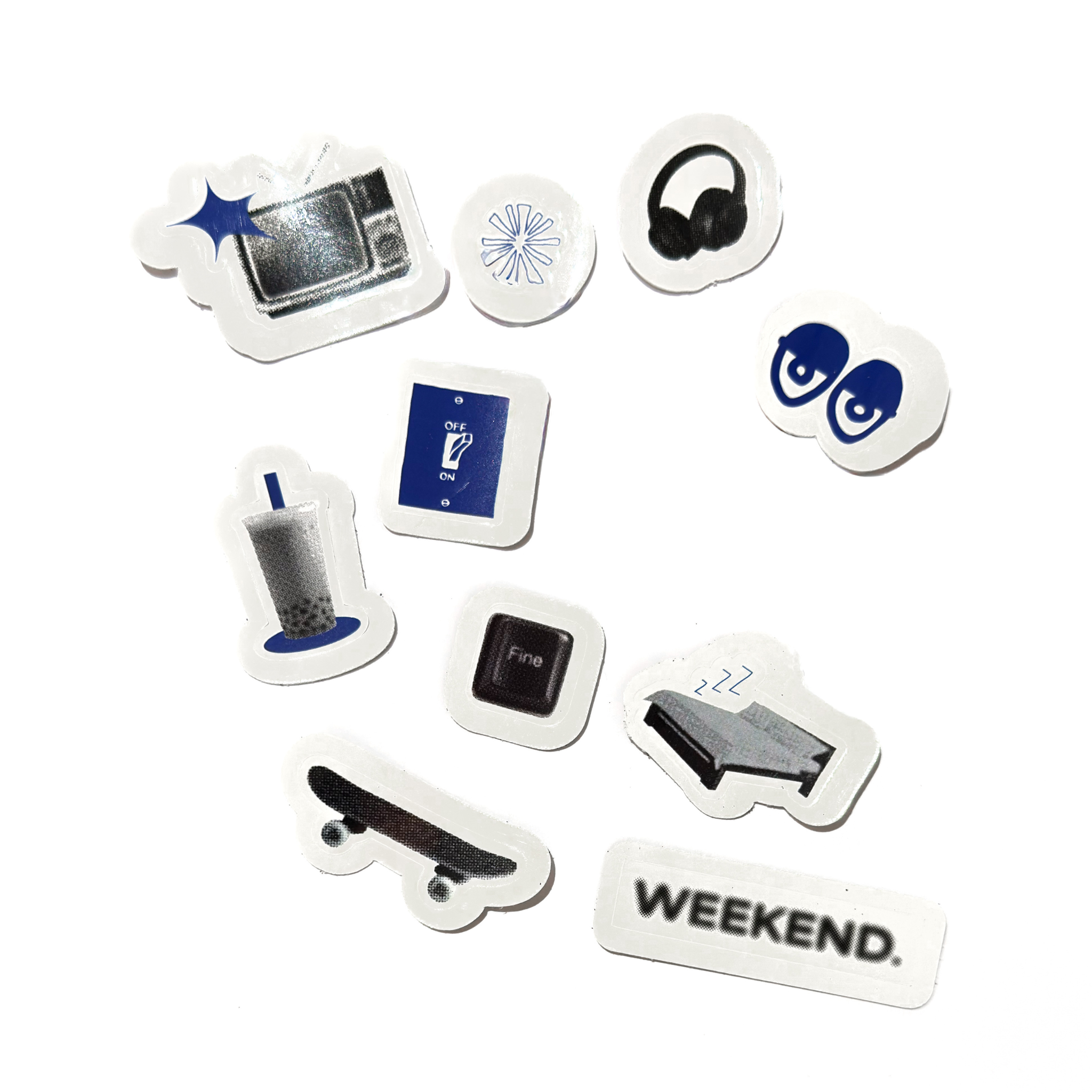 Weekend 12 Stickers Pack