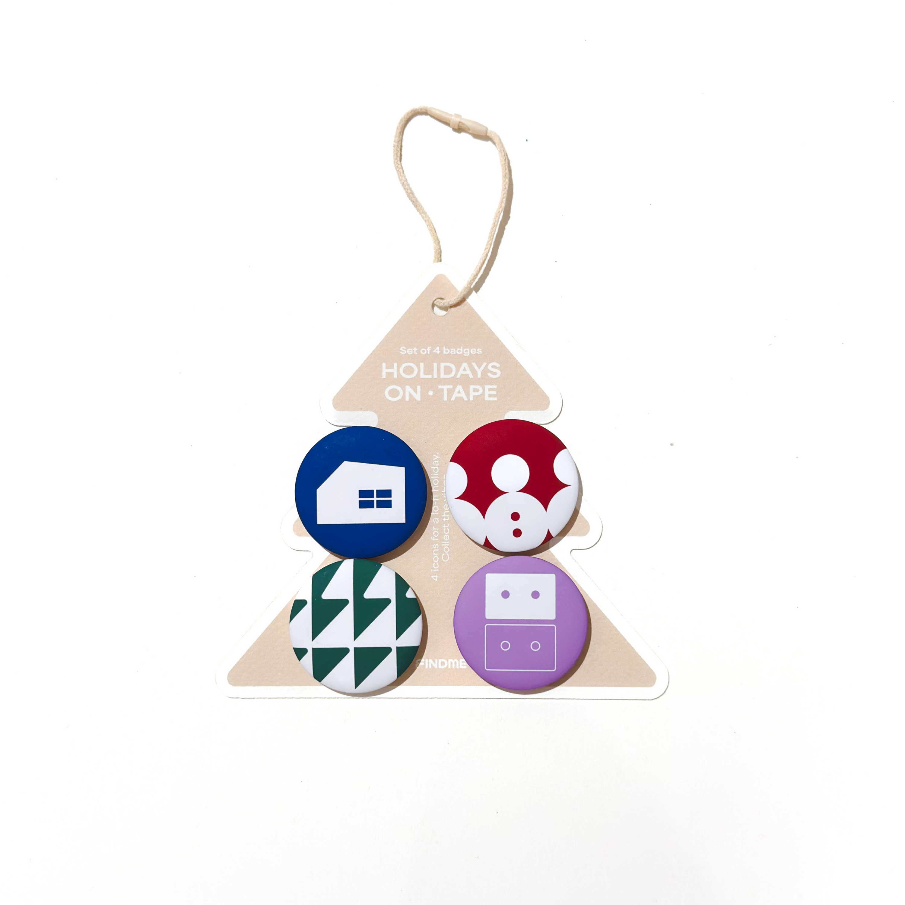 X'mas Exclusive - Holidays On Tape | Set of 4 Badges