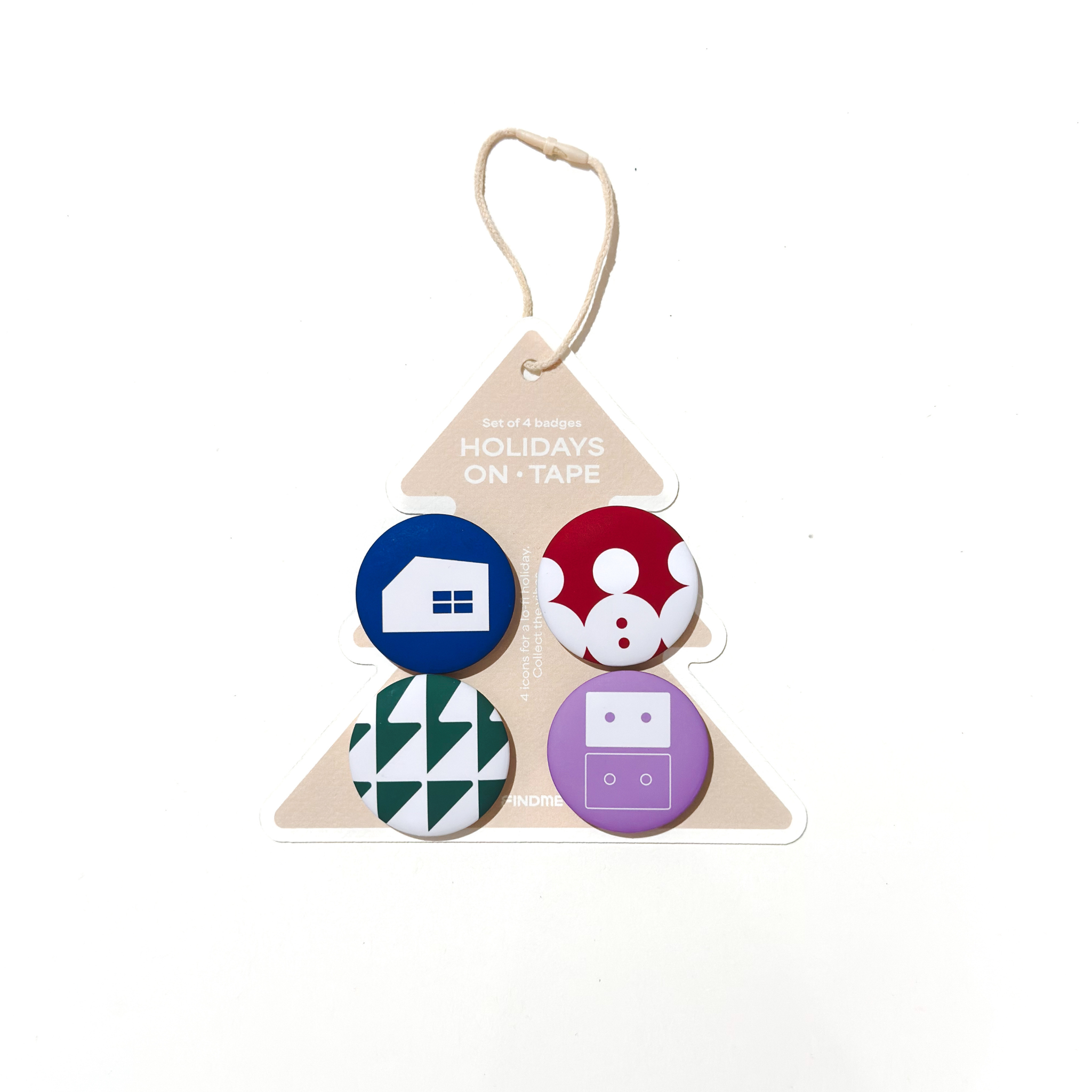 X'mas Exclusive - Holidays On Tape | Set of 4 Badges