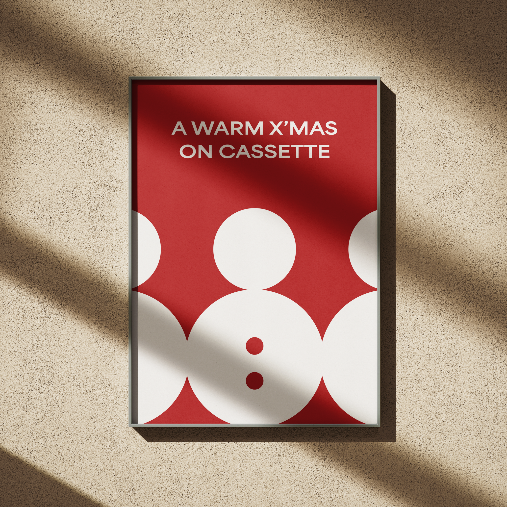 A WARM X'MAS ON CASSETTE | A1 Poster