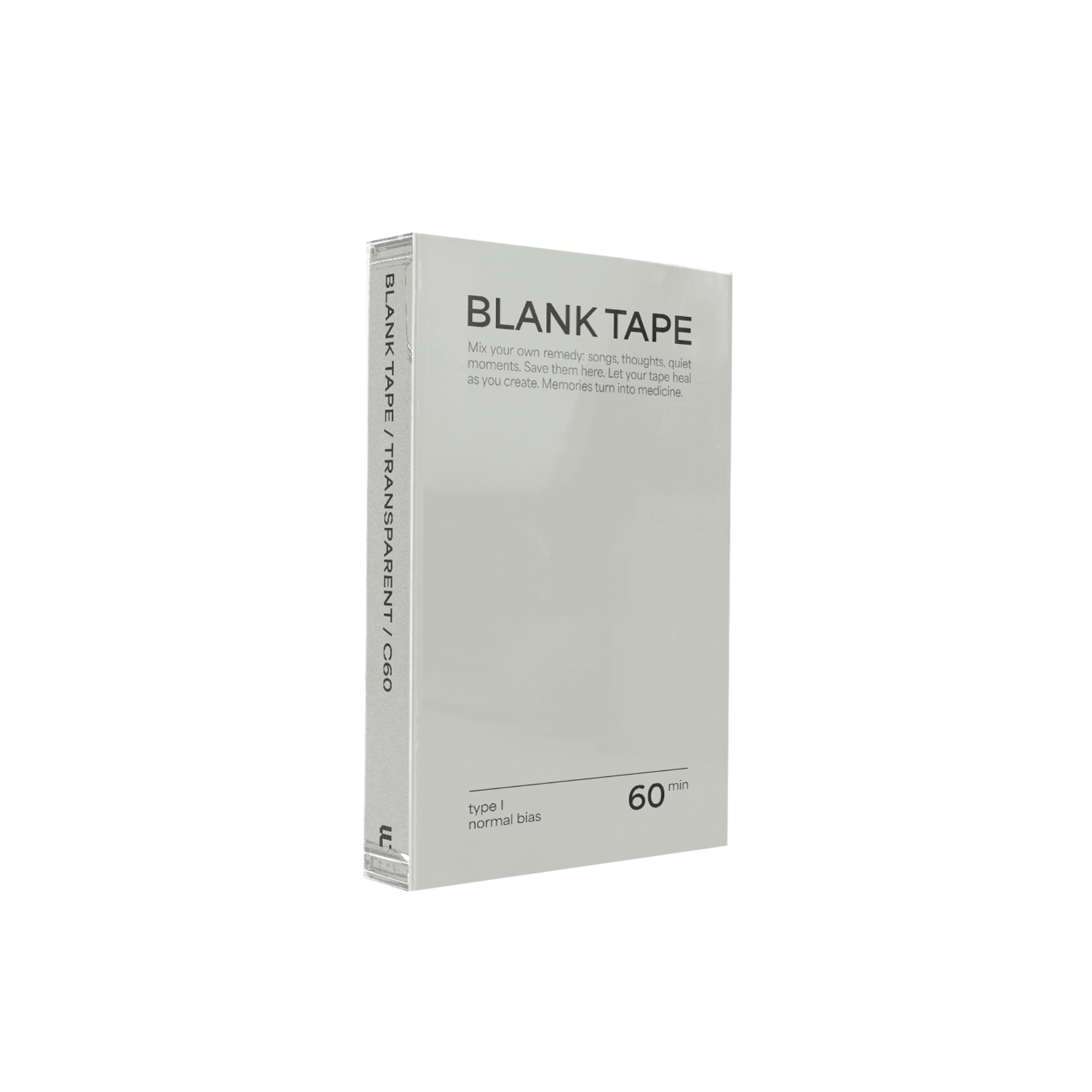 Blank Tape | Transparent | 60min