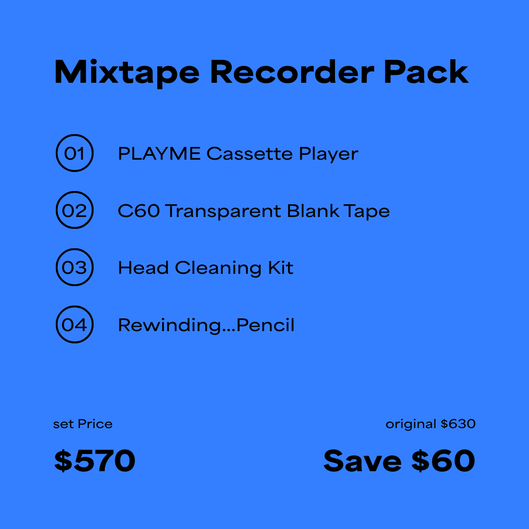Mixtape Recorder Pack