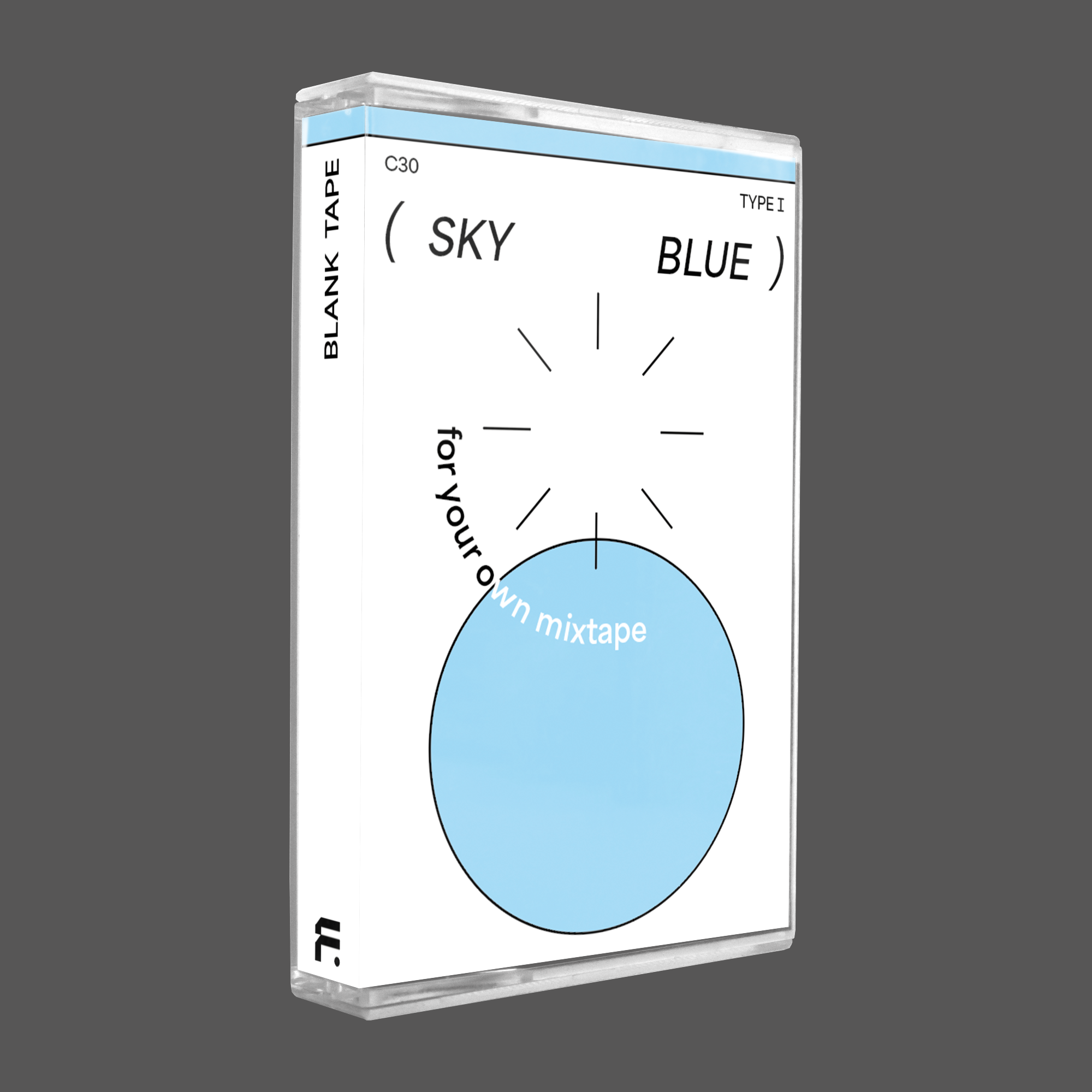 空白錄音帶 | 天空藍色 | 60 分鐘