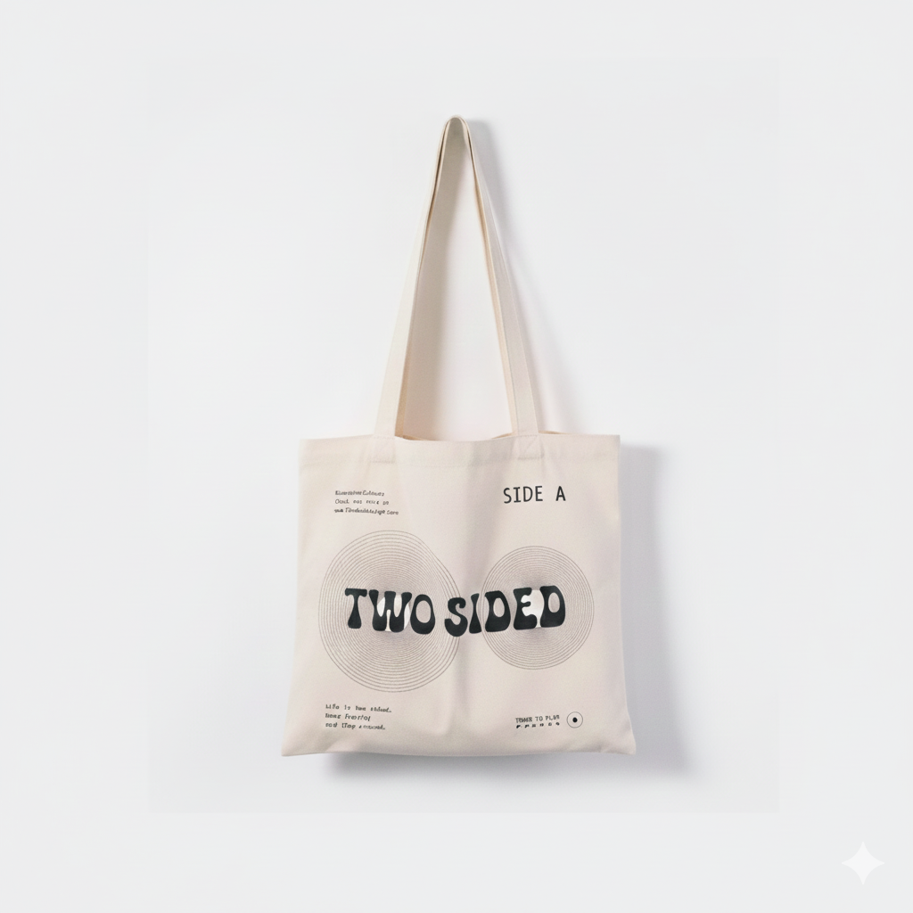 TWO SIDED | Tote Bag