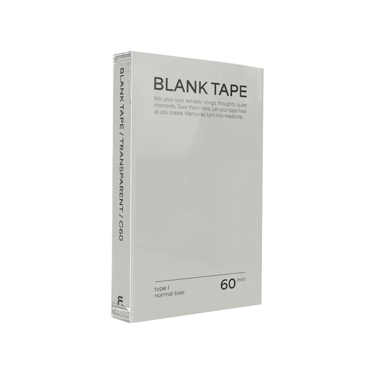 Blank Tape | Transparent | 60min
