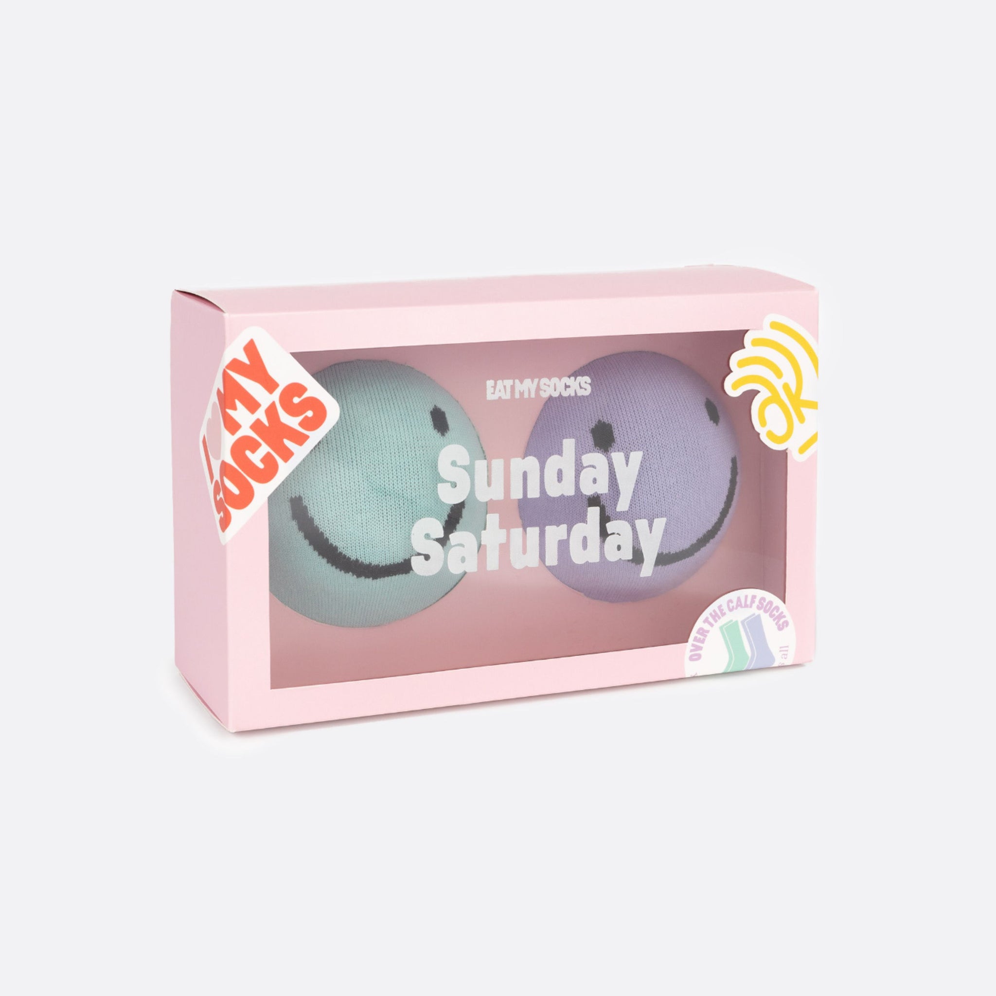 Eat My Socks | Saturday Sunday (2 pairs)