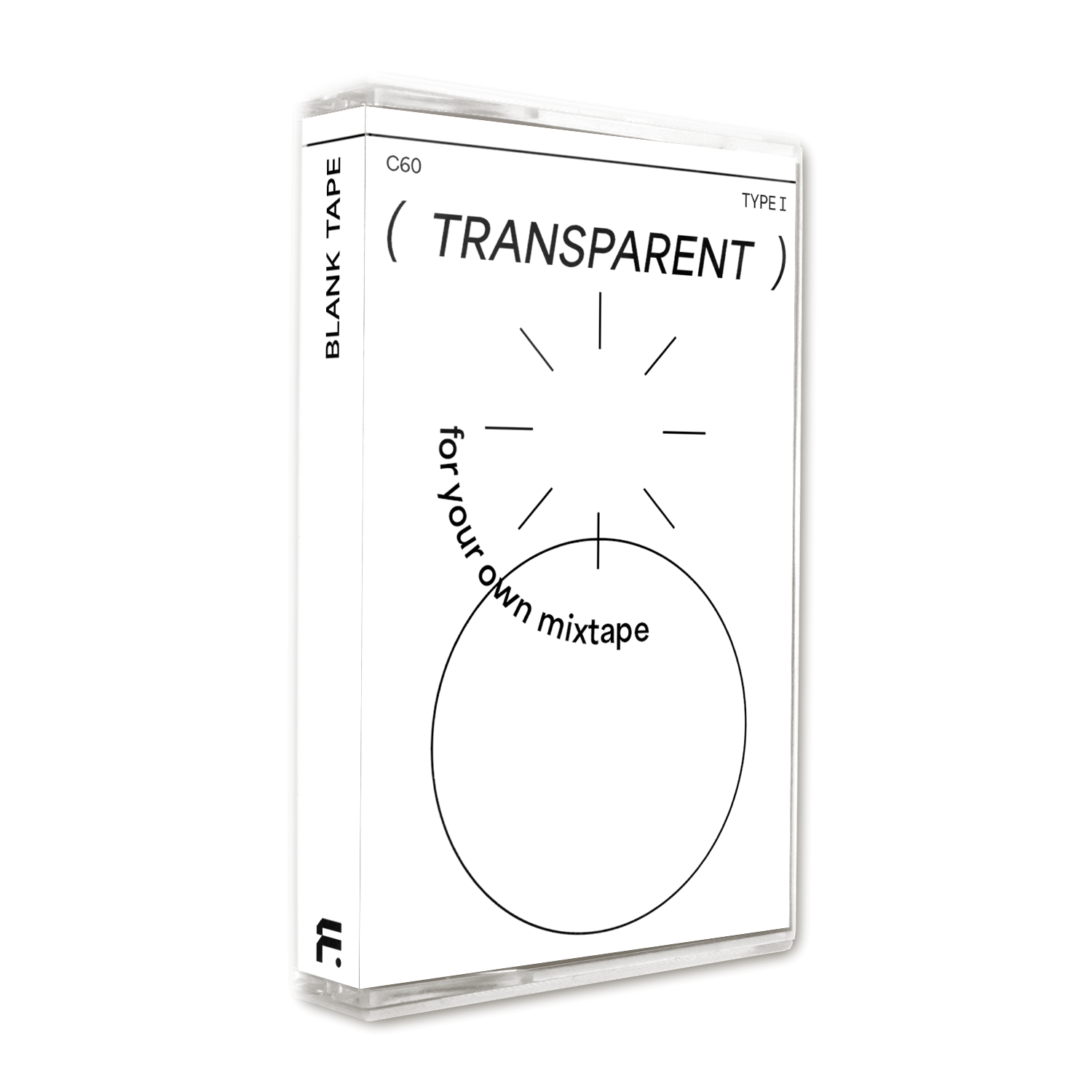 Blank Tape | Transparent | 60min