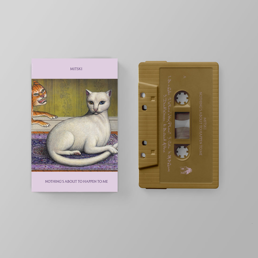 Mitski - Nothing's About to Happen to Me (UK Event Exclusive Gold Cat  Eye Cassette)