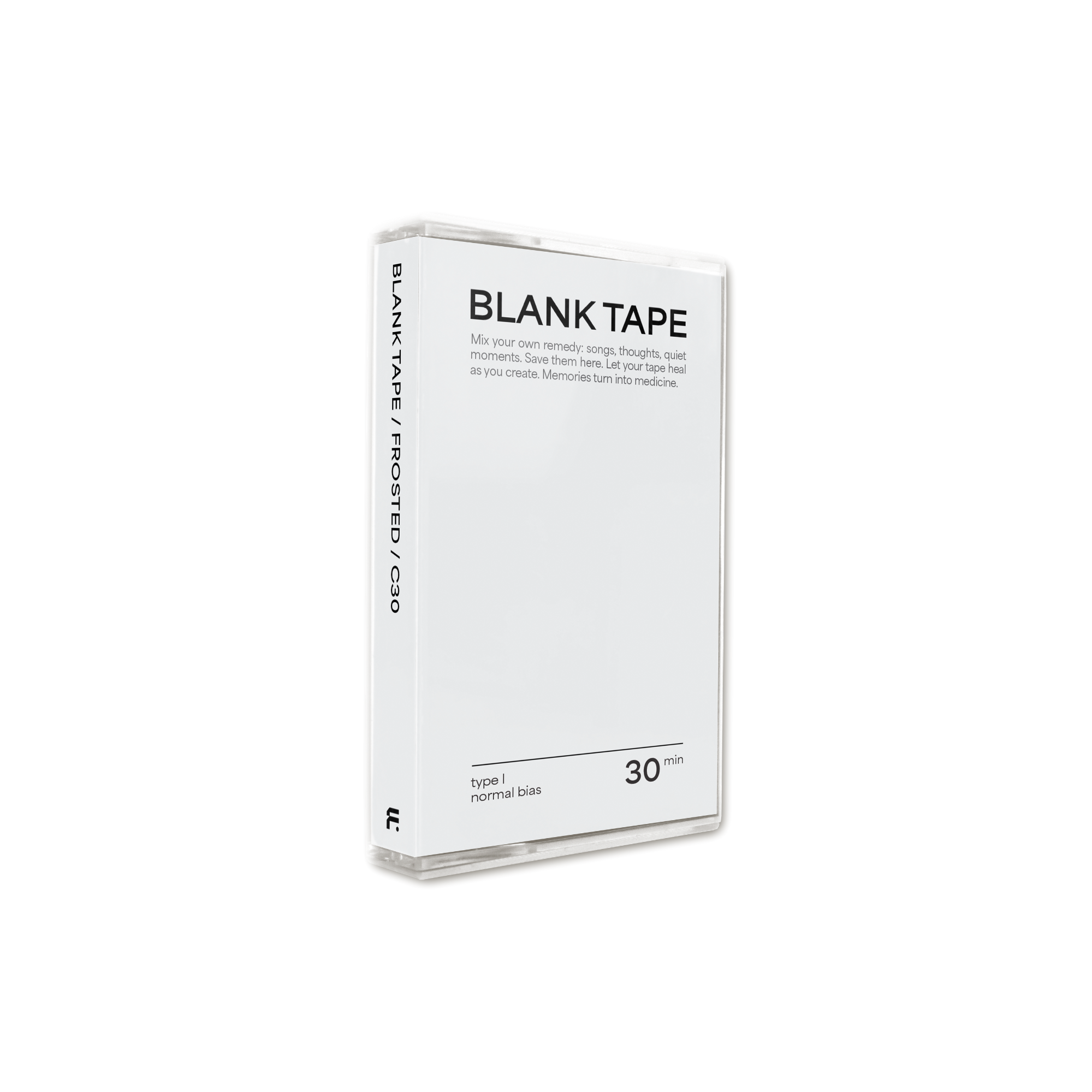 Blank Tape | Frosted | 30min