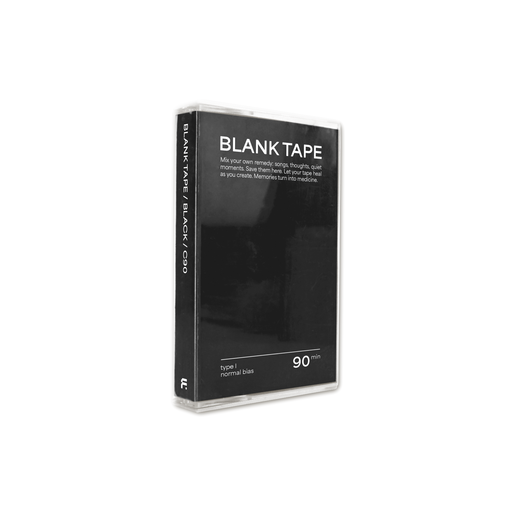 Blank Tape | Black | 90min