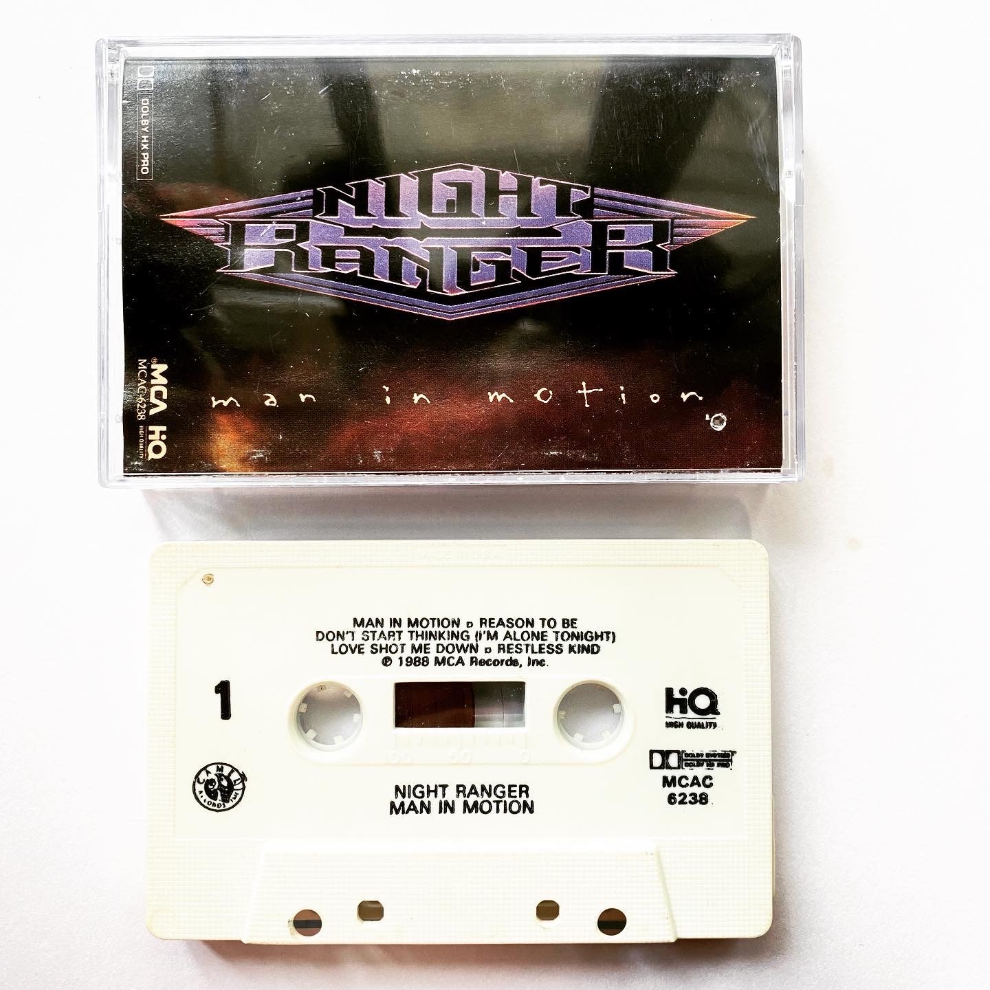 Night Ranger ‎- Man In Motion