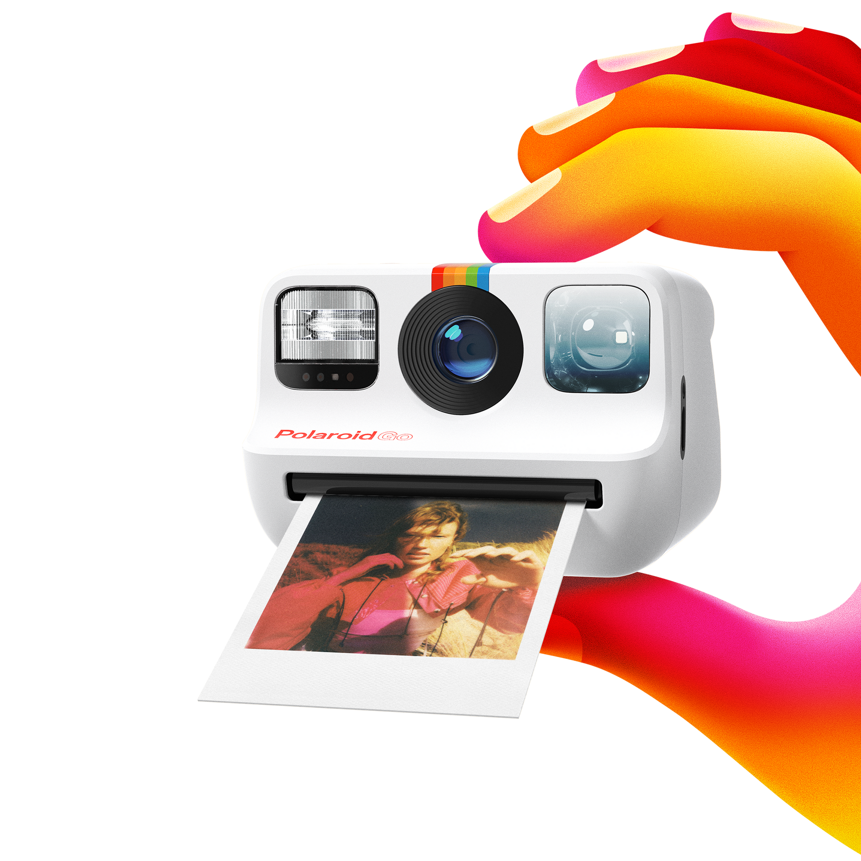 Polaroid | Polaroid Go インスタントカメラ | ホワイト
