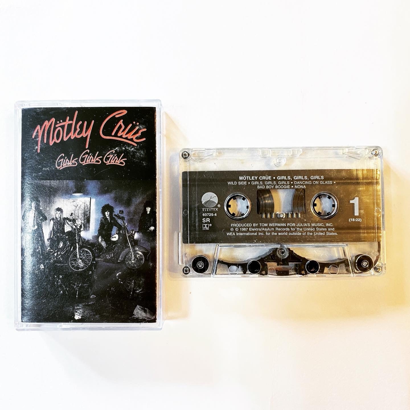 Mötley Crüe ‎- Girls, Girls, Girls