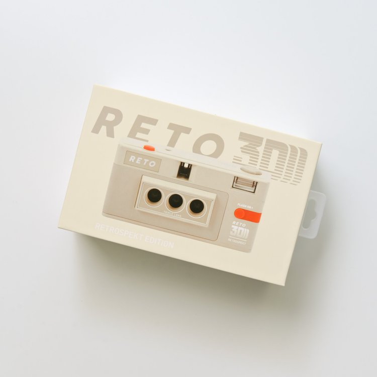 RETO Project | 3Dフィルムカメラ | ホワイト
