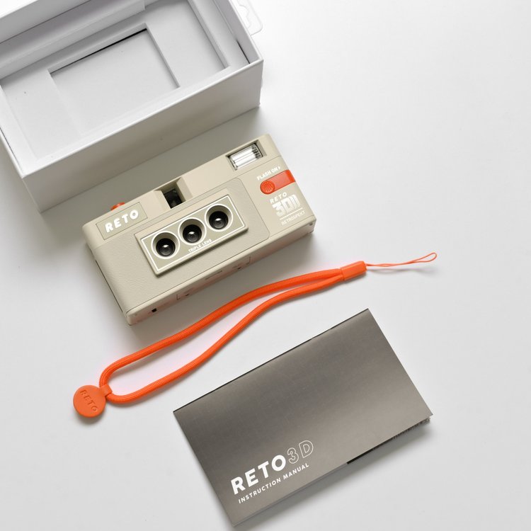 3D Film Camera | White
